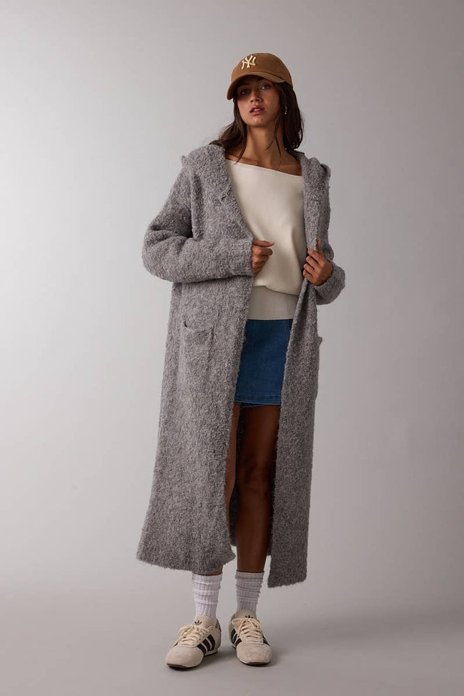 Winter Walks Long Cozy Cardigan