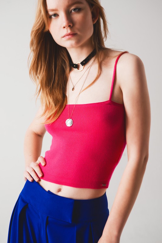Such A Doll Knitted Tank Top