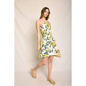 Amalfi Coast Lemon Grove Mini Dress