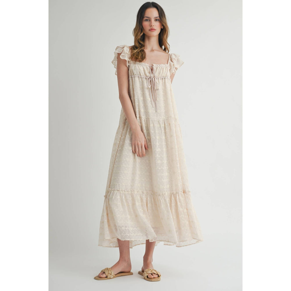 Garden Path Floral Maxi Dress