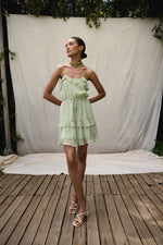 Dreamy and Floral Mini Dress