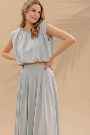 Simply Gorgeous Balloon Crop Top