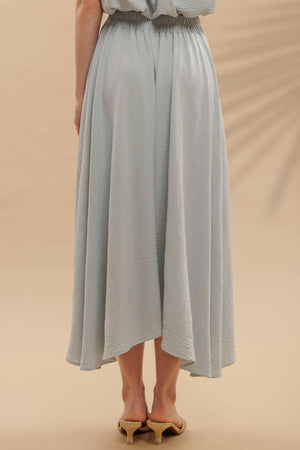 Simply Gorgeous Box Pleated Midi Skirt