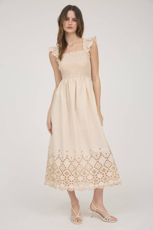 Once Upon A Dream Eyelet Dress
