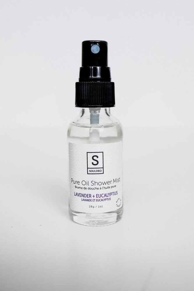 SoulDeo Naturals - Lavender + Eucalyptus Pure Oil Shower Mist