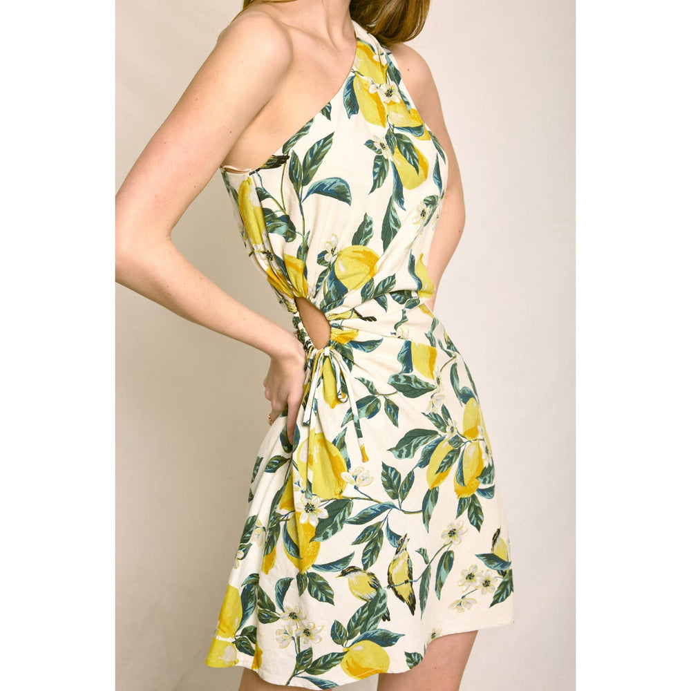 Amalfi Coast Lemon Grove Mini Dress