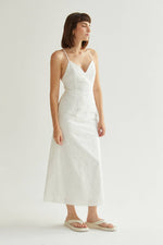 Raya Cotton Eyelet Dress