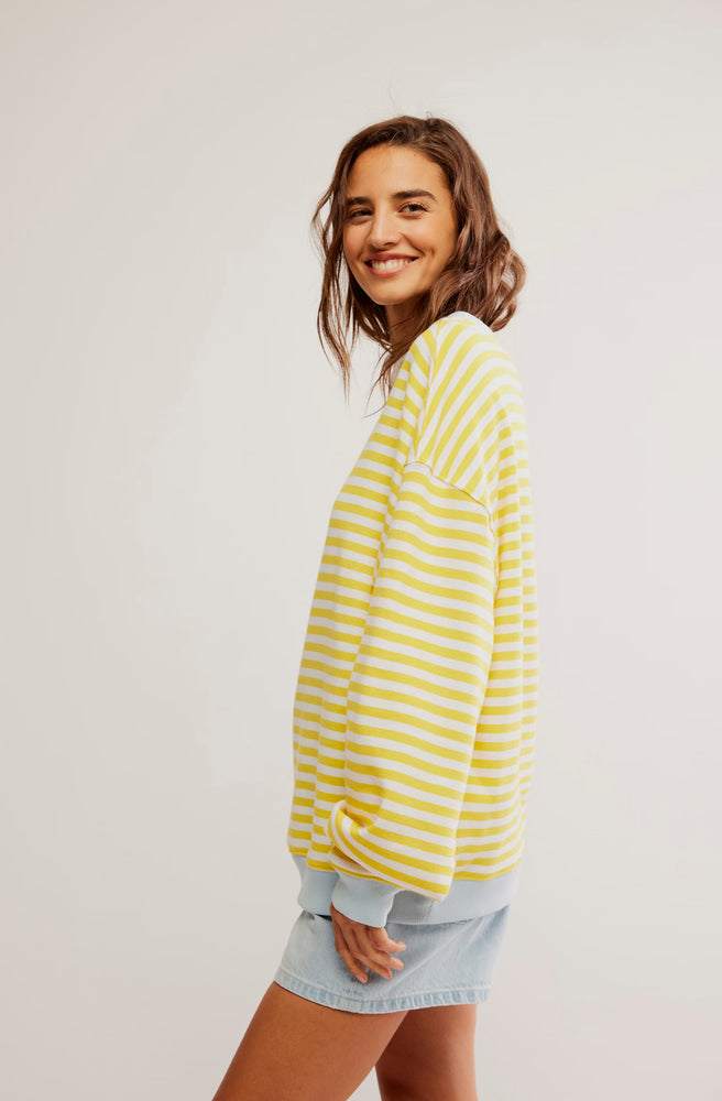 Classic Striped Crew