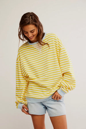 Classic Striped Crew