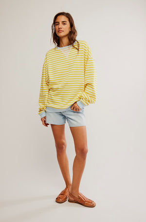 Classic Striped Crew