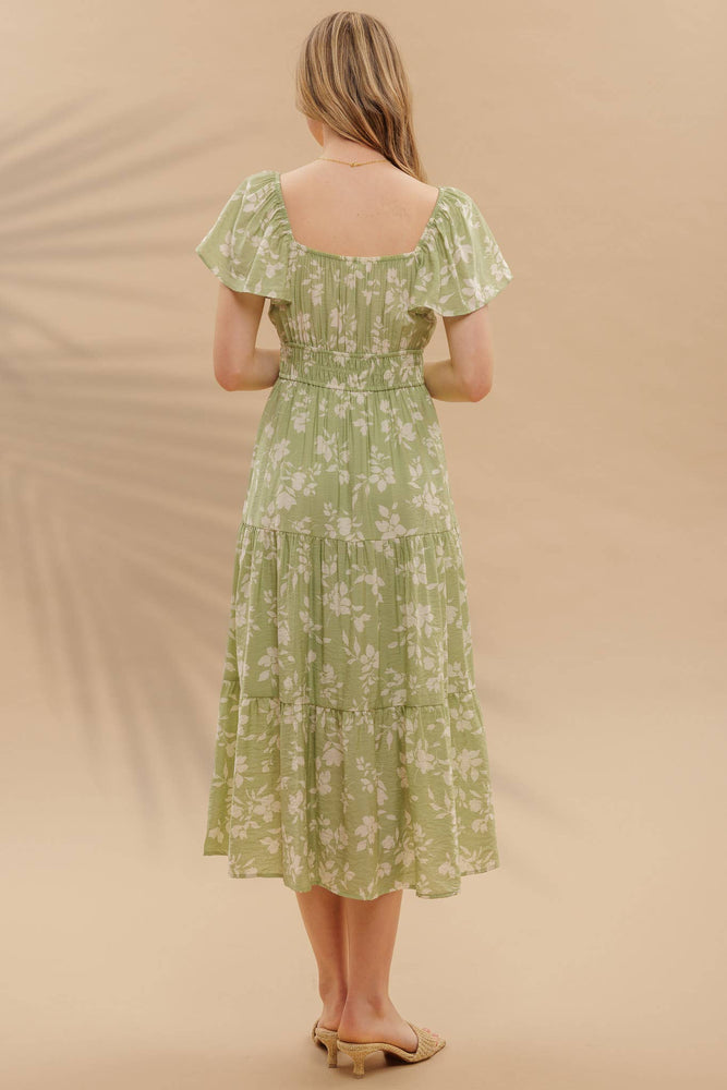 Gather Love Midi Dress