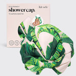 Luxury Shower Cap - Palm Print