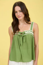 Pea Patch Ric Rack Top