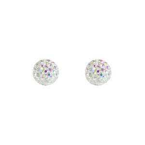 
                
                    Load image into Gallery viewer, Park and Buzz radiance stud. Sparkle ball earrings. Hillberg and Berk. Canadian Brand. Glitter ball earrings. Aurora sparkle earrings jewelry jewellery
                
            