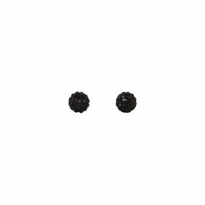 
                
                    Load image into Gallery viewer, Park and Buzz radiance stud. Sparkle ball earrings. Hillberg and Berk. Canadian Brand. Glitter ball earrings. Black sparkle earrings jewelry jewellery
                
            