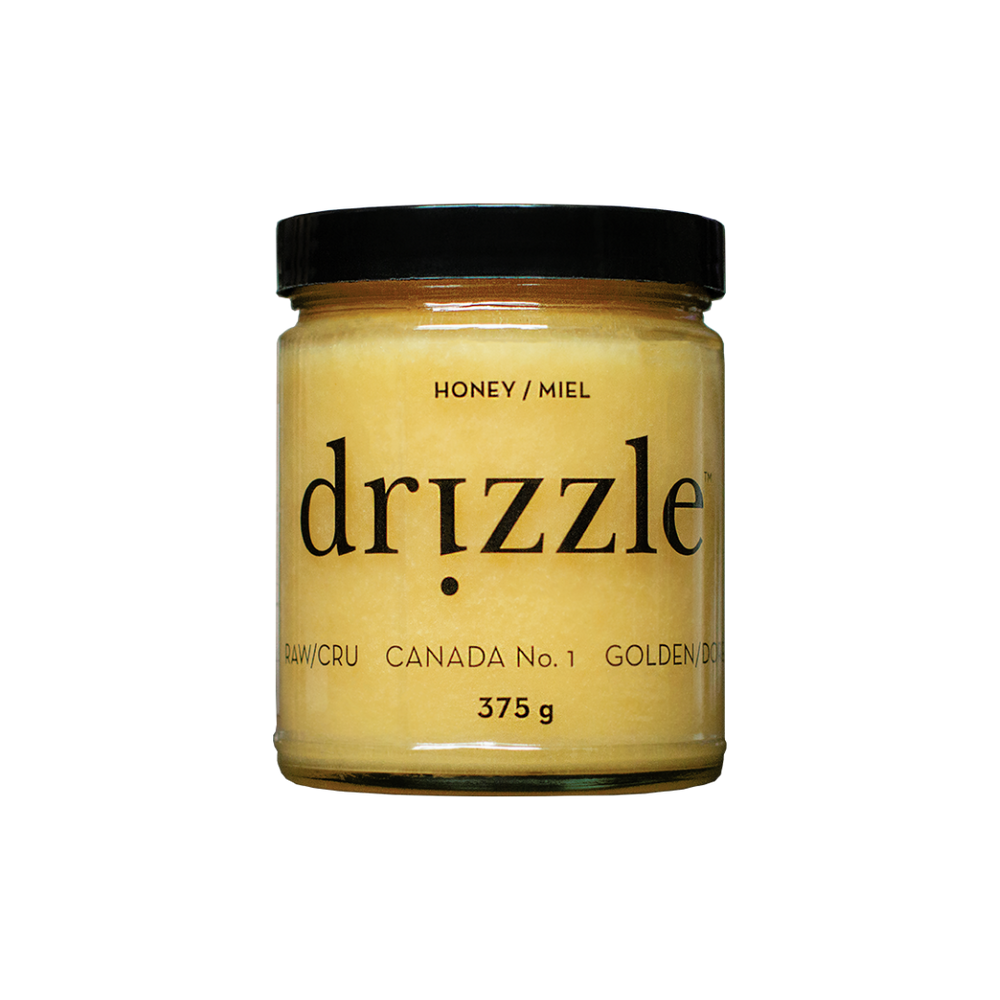 Drizzle Honey - Golden Raw Honey – 375 g (12 oz)