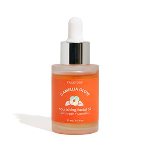 
                
                    Load image into Gallery viewer, Camellia Glow Facial Oil with Argan Oil
                
            