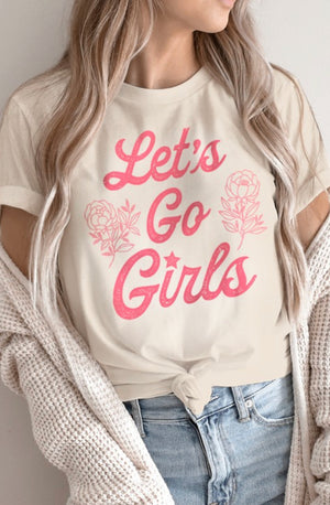 Let’s Go Girls Retro Oversized T Shirt